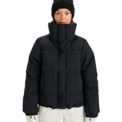 Resim Roxy Snow Winter Rebel Jk Kadın Siyah Snowboard Ceketi 