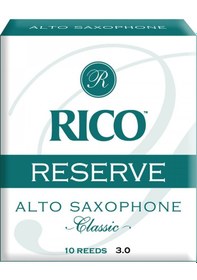 Resim D'addario Rjr1030 Rico Reserve Alto Saksafon Kamışı No: 3.0 Profesyonel - 10'lu Paket Tutarlı Performans Ve Sıcak Ton Karakteri 