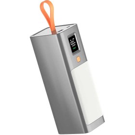 Resim Xipin T133L Işıklı PD 100W Hızlı Şarj Özellikli 40000 Mah Powerbank - Gri 