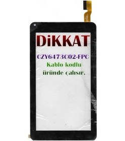 Resim Czy6473C02-Fpc Kablo Kodlu Dokunmatik 