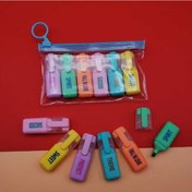 Resim 6'lı Fosforlu Kalem - 9015685234429del 