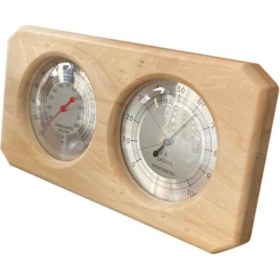 Resim Normadia Yüksek Hassasiyetli Sauna Termometre ve Higrometre Seti 