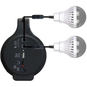 Resim Electronaz Yajıa Yj-1902t 5 W 22 Smd Led 2 Ampullü Solar Işıldak 