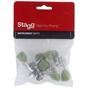 Resim Stagg Elektro Gitar İçin 3+3 Vintage Burgu SP MHEL V3X3CH 