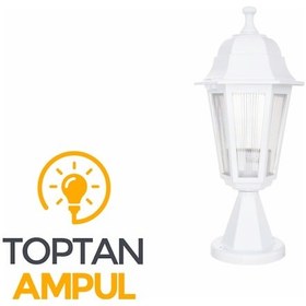 Resim Zerpa Optik Altıgen Set Üstü Beyaz Armatür Z 6890 