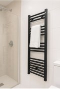 Resim DİGİSU Digisu 300x1200 Siyah Havlupan Radyatör 