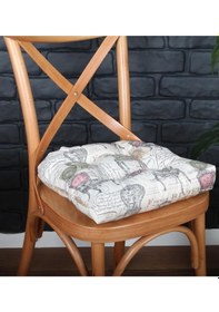 Resim Altınpamuk Altınpamuk Lüx Pofidik Retro Sandalye Minderi Özel Lüx Dikişli Ba 