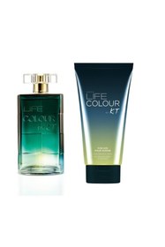 Resim Avon Life Clour 75 ml Edt Erkek Parfüm + Saç Ve Vücut Şampuanı 