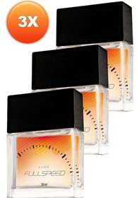 Resim Avon Full Speed Erkek Parfüm EDT 30 ML x 3 