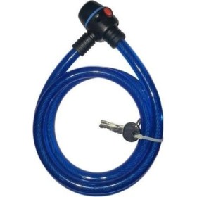 Resim Bisiklet Motor Kilidi Halatlı Kalın Anahtarlı Kilit ( 15X100 ) 