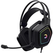 Resim Gamepower Home Mihawk Pro Siyah 7.1 Surround Hi-Fi RGB Titreşimli Gaming Kulaklık (Memory Foam) HrDesing 971 