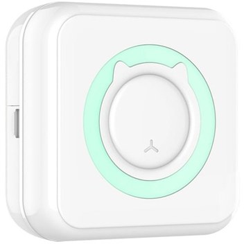 Termal Baskı 203 DPI Taşınabilir Kablosuz Bluetooth Mini Fotoğraf Yazıcısı