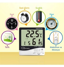 Resim Loyka H100 Plus Sıcaklık ve Nem Ölçer 