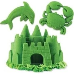 Resim Fun Dough Kinetik Kum 500 G Yeşil 