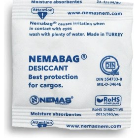 Resim Nemabag 50Gr 100 Adet Nem Alıcı - Rutubet - Küf ve Koku önleyici Paket 50GR (100 Adet) 