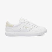 Resim Lacoste Powercourt 2.0 Kadın Beyaz Sneaker 