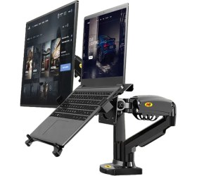 Resim Daytona North Bayou NB F160L Amortisörlü 17"-27" Monitör Tutucu ve 10"-17" Laptop Standı 
