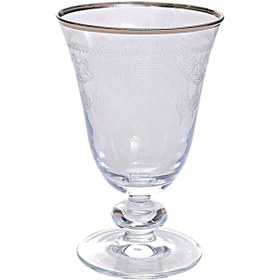 Resim Decorium M00379 Kırmızı Şarap Kadehi Armoni Platin 