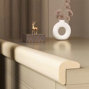 Resim 2 metre Gençler için çarpışma önleyici şeritler, toksik olmayan Gençler için masa köşe koruyucuları, duvar köşe koruyucuları, Gençler için yatak köşe kenar koruyucuları, sünger yapışkan şeritler 