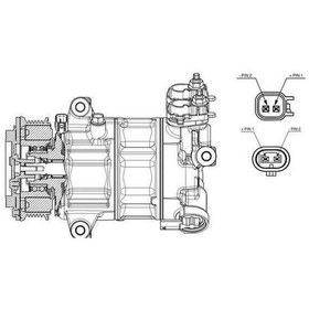 Resim Esse Oto - Focus/kuga/puma Klima Kompresörü 18- Bhr Acp 654 000p Jx61 19d629 Hc 