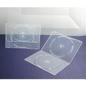 Resim Teknomooji Elba Qd-342.7F-Su 2Li Parlak Şeffaf 7Mm Dvd Kutusu 10 Adet 