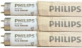 Resim Philips Master TL-D 30W 840 Günışığı G13 T8 Floresan Ampul, 3 Adet 
