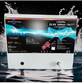 Resim Prismacell Lifepo4 210ah 25.6 Volt Prizmatik Smart Bluetooth 5400 Watt Akü Turbo Chargıng Solar Akü 