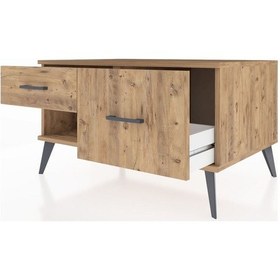 Resim Kronos Şifonyer 2 Çekmeceli 88x59x48 Çam-çam Çam 
