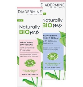 Resim Diadermine Naturally Bio Me Nemlendirici Gündüz Kremi + Besleyici 