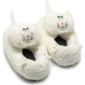 Resim Twigy Gatto Kadın Hayvanlı Panduf Beyaz 36/41 