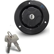 Resim Tyt Su Dolum Girişi Anahtarlı Kilitli Su Dolum Noktası - Siyah 