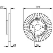 Resim BOSCH 0986479786 Di 517122P700 (WA642713) (Fiyat:2 Adet İçindir) 