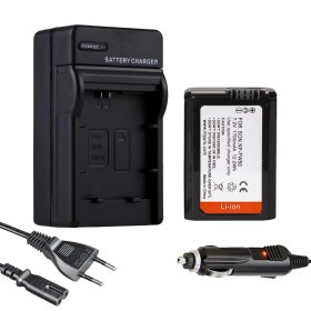 Resim Li-ion Charger Cazipshop Sony NP-FW50 BATARYA(1700MAH)+ŞARJ Aleti Cihazı Seti 