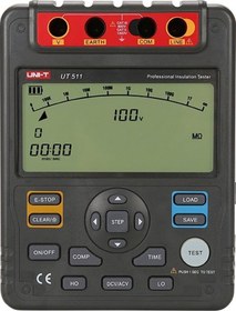 Resim Unı-t Ut 511 Endüstriyel İzolasyon Test Cihazı 1000v 10g Ohm 