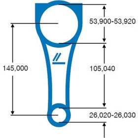 Resim PISTON KOLU DOBLO 1.9D / JTD 