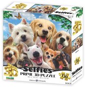 Resim Prime 3d - Köpek Selfie 150 Parça Puzzle 20896 