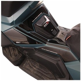 Resim GP Kompozit SYM ADX 125 2023-2024 Uyumlu Tank Pad Seti Siyah 