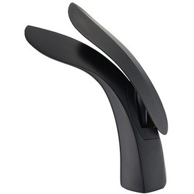 Resim Fause Lavabo Bataryası Leaf Siyah Klb103-B 