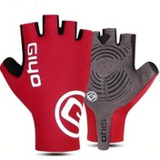 Resim Turcoshop11 İlkbahar, Yaz Ve Sonbahar İçin Yüksek Esneklikli Nefes Alabilir Outdoor Spor Bisiklet Eldiveni Kırmızı Xl 