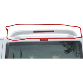 Resim Transit 2013 E Kadar Işıklı Spoiler Beyaz Boyalı Diğer Renkler İçin Mesaj Atınız 