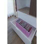 Resim 11 Bölmeli Dolap Ve Çekmece Içi Düzenleyici Akordiyon Organizer M-00500 (6 Adet) 