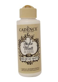 Resim Cadence Style Matt Akrilik Boya 120Ml 9034 Toz Mavi 