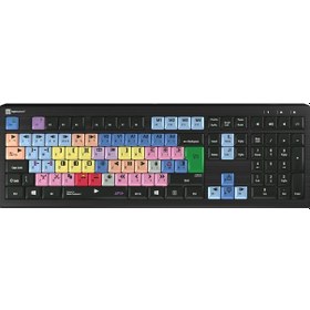 Resim Logickeyboard LKB-MCOM4-A2PC Avid Media Composer PC Astra 2 Arka Aydınlatmalı Klavye 