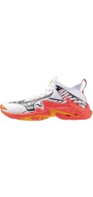Resim Wave Lightning Neo 3 Erkek Voleybol Ayakkabısı Beyaz / Turuncu 