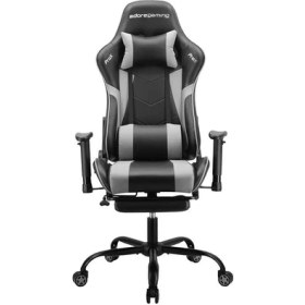 Resim Adore Mobilya Adore Gaming Prox Ergo Oyuncu Koltuğu - Gri/siyah S.deri 71X126-136X77,5 cm 