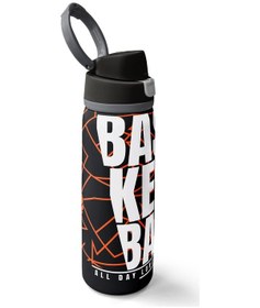 Resim Coral High Siyah Basketbol Desenli Pipetli Ve Direkt İçim Çelik Termos 800 Ml 38528 Siyah - Turuncu 