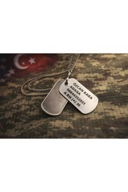 Resim Outdoor One Asker Künyesi Lazer Kazıma 0001 