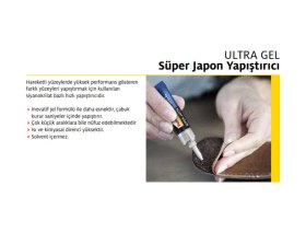 Resim 8'li Paket Yarım Koli Ultra Gel Süper Japon Yapıştırıcı 3 Gr 