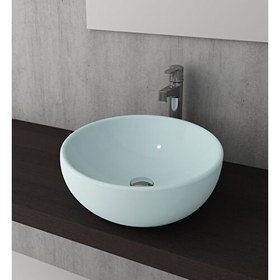 Resim Venezia Çanak Lavabo 45 Cm - Mat Buz Mavi 