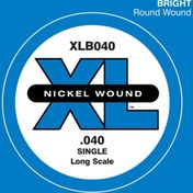 Resim D'Addario Nickel Wound Single Long Scale Bas Gitar Tek Tel (.040) 